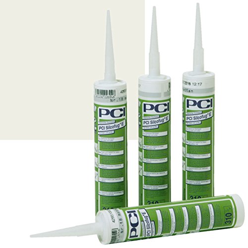 Silikon PCI Silcofug E Dichtstoff 310 ml (12, Lichtgrau) von PCI Augsburg GmbH