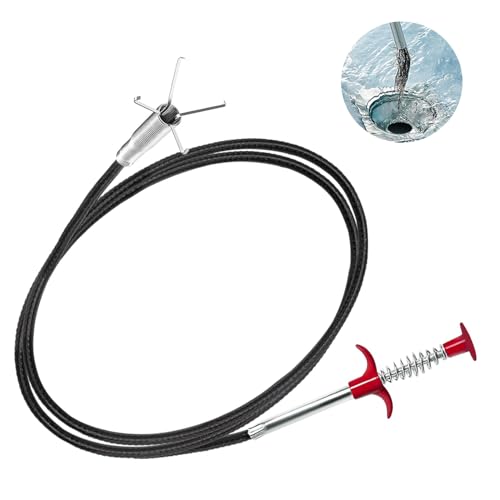 Flexible Grabber Pickup Tool Drain Snake Hair Clog Remover 90cm Hair Catcher Drain Auger Cleaner Retractable Claw Handy Reaching Assist Tool for Litter Pick Sink Toilet Flexible Grabber Pickup Tool Drain Snake Hair Clog Remover 90cm Hair Catcher Drain Auger Cleaner Retractable Claw Handy Reaching Assist Tool for Litter Pick Sink Toilet von PCJCYGGL