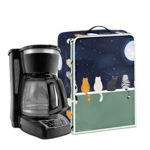 PCSJRKG Abdeckung für Standmixer oder Kaffeemaschine, Motiv: Sternenhimmel, Katze, Staub- und Fingerabdruckschutz, schützt Ihren Mixer, maschinenwaschbar, Küchenwerkzeug, leicht zu reinigen PCSJRKG Abdeckung für Standmixer oder Kaffeemaschine, Motiv: Sternenhimmel, Katze, Staub- und Fingerabdruckschutz, schützt Ihren Mixer, maschinenwaschbar, Küchenwerkzeug, leicht zu reinigen von PCSJRKG