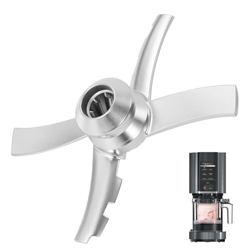 Ersatz Paddel kompatibel mit Ninja Creami NC300 Serie Eismaschinen,Ersatzteil Klinge für Ninja Ice Creami Zubehör für NC299AMZ/NC300/NC301EU von PCTTOIL