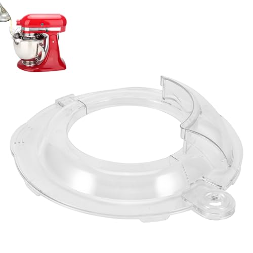 Spritzschutz Ersatz für Kitchen Aid 4.5-5 QT Stand Mixer, Transparent und einfach zu installieren und zu reinigen, Spritzschüssel Zubehör für Kitchenaid von PCXWTLN