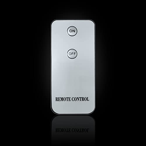 PChero 2-Key LED Candle Remote Control, 1pcs Battery Operated Taper Candle Remote von PChero
