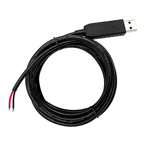 DIY Switch Line, USB Switch Kabel kann 1 Stück Pedal mit 2 M Kabel verbinden, kann verschiedene Leitungslänge anpassen (USB Switch6_1) (1 Kabel) von PCsensor