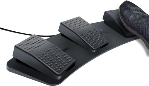 PCsensor Fußpedal PC Dreifach-Fußschalter Programmierbare Tastatur Customized Hotkey Videospiel Büroausrüstung Steuerung HID PCsensor Fußpedal PC Dreifach-Fußschalter Programmierbare Tastatur Customized Hotkey Videospiel Büroausrüstung Steuerung HID von PCsensor