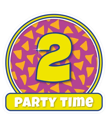 PD-Party 7042202 Happy Dekoration Zeichen - 2 Jahre, Mehrfarbig, Starker Karton, Verschiedene Junge Altersalter, 50cm Länge x 50cm Breite x 0.1cm Höhe PD-Party 7042202 Happy Dekoration Zeichen - 2 Jahre, Mehrfarbig, Starker Karton, Verschiedene Junge Altersalter, 50cm Länge x 50cm Breite x 0.1cm Höhe von PD-Party