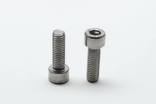 PD® Innensechskantschrauben M8x25 mm (DIN 912 / ISO 4762) | Zylinderschrauben aus Edelstahl A2 V2A | Rostfreie Edelstahlschrauben mit Innensechskant | 25 Stück von PD