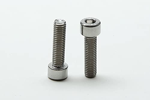 PD® Innensechskantschrauben M8x30 mm (DIN 912 / ISO 4762) | Zylinderschrauben aus Edelstahl A2 V2A | Rostfreie Edelstahlschrauben mit Innensechskant | 10 Stück von PD