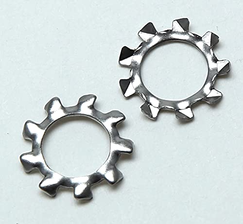 PD® Zahnscheiben M2 (DIN 6797-A/UNI 8841-A) | Extern gezahnte Unterlegscheiben aus Edelstahl A2 V2A | 10 Stück von PD