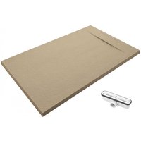 Duschwanne 100X120 NILO mokkafarben Ral 1001 von PDD