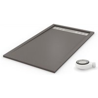 PDD - Extra flache Duschwanne premium Staubgrau ral 7037 80x130 PDD - Extra flache Duschwanne premium Staubgrau ral 7037 80x130 von PDD