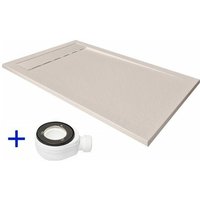 PDD - Extra flache Duschwanne premium ambiente Hellbeige ral 1013 90x150 von PDD