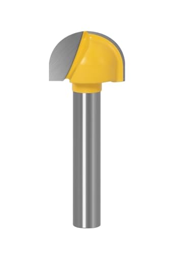 1 Stück CNC-Vollhartmetall-Rundkopfbohrer mit 6 mm Schaft(6X18mm) von PDFEswm