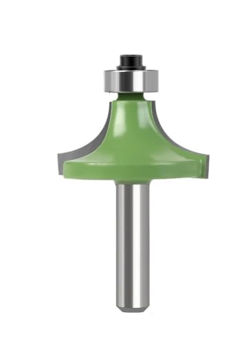 1 Stück Holzfräser 8 mm Schaft aufrecht Fräser Trimmer sauber bündige Trimmecke runde Einbaukasten Bohrer(8x38.1mm) von PDFEswm