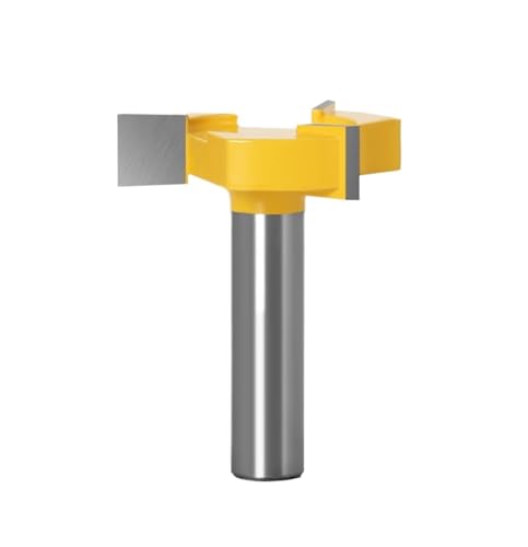 1 stücke 6mm 6,35mm 8mm schaft 4-rand T-typ stoßen cutter holzbearbeitung werkzeug router bit(Z3-12X50.8X12.7) von PDFEswm