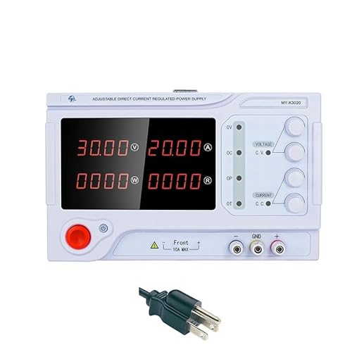 Hochleistungs-Schaltnetzteil mit 30 V, 50 V, 60 V, 120 V, 150 V, 300 V, 400 V, 500 V, 600 V, 800 V, einstellbar, DC 2 A, 3 A, 5 A, 10 A, 20 A, 30 A, 50 A, 60 A(4,220V_300V 5A 100MV 10MA) von PDFEswm