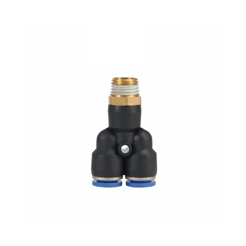 Pneumatischer Luftanschluss PC/PCF/SL/PB/PX/PL 10 mm 12 mm 14 mm 16 Gewinde M5 3/4 Zoll 1 2-Wege-Schlauchanschlüsse Rohr-Schnellanschlüsse(PX,8mm,1/2") von PDFEswm