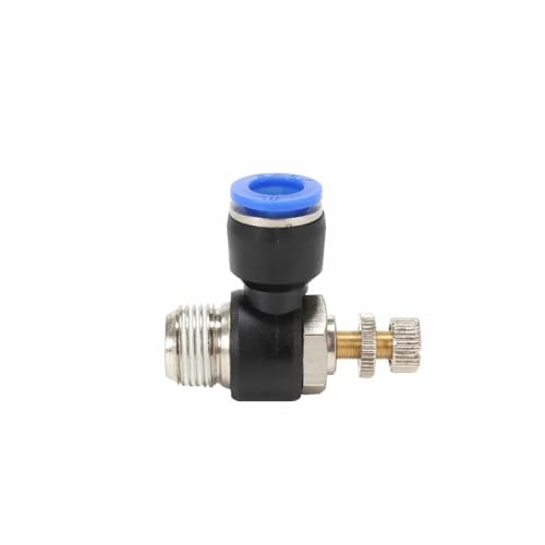 Pneumatischer Luftanschluss PC/PCF/SL/PB/PX/PL 10 mm 12 mm 14 mm 16 Gewinde M5 3/4 Zoll 1 2-Wege-Schlauchanschlüsse Rohr-Schnellanschlüsse(SL,4mm,1/8") von PDFEswm
