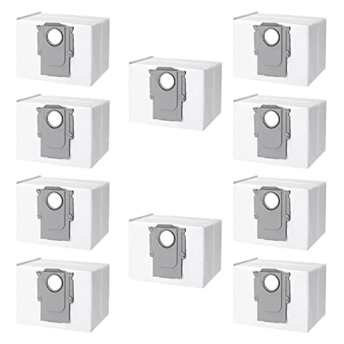 10 Stück Staubbeutel für Roborock S8+/ S8 Pro Ultra/ S7 MaxV Ultra/ S7 pro Ultra/ Q7+/ Q7 Max+ Staubsauger Absaugstation von PDGROW