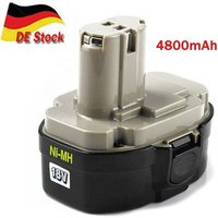 Pdstation - 18V 4.8Ah Ni-MH Ersatz für Makita Batterie PA18 1822 1823 1834 1835 192826-5 192827-3 192829-9 193159-1 193140-2 193102-0 43 34D 4D von PDSTATION
