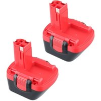Pdstation - 2 x Ersatzbatterie für Bosch-Batterie 12 v 4800 mAh ni-mh Werkzeugbatterie BAT043 BAT045 BAT046 BAT048 BAT049 BAT120 2607335692 Pdstation - 2 x Ersatzbatterie für Bosch-Batterie 12 v 4800 mAh ni-mh Werkzeugbatterie BAT043 BAT045 BAT046 BAT048 BAT049 BAT120 2607335692 von PDSTATION