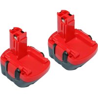 2Pack 4.8Ah NI-MH Ersatzakku für Bosch BAT043 BAT045 BAT129 2607335542 2607335526 von PDSTATION