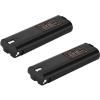 2Pcs 7.2 V 4800 mAh Ni-MH Ersatzbatterie für Makita 7000 7002 7033 191679-9 632002-4 632003-2 192532-2 192695-4 2Pcs 7.2 V 4800 mAh Ni-MH Ersatzbatterie für Makita 7000 7002 7033 191679-9 632002-4 632003-2 192532-2 192695-4 von PDSTATION