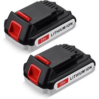 Pdstation - 2×5.0 Ah Ersatz für Schwarz und Decker 20V Batterie LB20 LBXR20 LBXR20 LBXR20 LBXR20B-OPE-2 LB2X400 LST220 Drahtlose elektrische Werkzeuge Pdstation - 2×5.0 Ah Ersatz für Schwarz und Decker 20V Batterie LB20 LBXR20 LBXR20 LBXR20 LBXR20B-OPE-2 LB2X400 LST220 Drahtlose elektrische Werkzeuge von PDSTATION