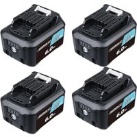 4Pcs 12V 6,0Ah Li-Ionen-Ersatzbatterie für Makita BL1015 BL1016 BL1020B BL1021B BL1040 BL1041B 4Pcs 12V 6,0Ah Li-Ionen-Ersatzbatterie für Makita BL1015 BL1016 BL1020B BL1021B BL1040 BL1041B von PDSTATION