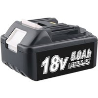 Pdstation - 5000mAh 18V BL1860B Ersatzakku Li-ion Akku für Makita Kompatibel mit Makita 18Volt Akku mit LED-Anzeige BL1860 BL1850B BL1840B BL1830B von PDSTATION