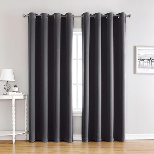 PDSYCB Verdunklungsgardine Schwarz WxH/2x73x183cm Gardinen WohnzimmerDicke Vorhänge mit Ösen für Wohnzimmer 2er Set Küchen Kälteschutz & Hitzeschutz Fensterdekor Landhaus Gardine Vorhänge PDSYCB Verdunklungsgardine Schwarz WxH/2x73x183cm Gardinen WohnzimmerDicke Vorhänge mit Ösen für Wohnzimmer 2er Set Küchen Kälteschutz & Hitzeschutz Fensterdekor Landhaus Gardine Vorhänge von PDSYCB