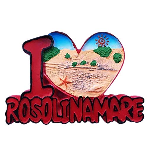 Fridge Magnet Rosolina Mare Italy 3D Resin Handmade Craft Tourist Travel City Souvenir Collection Letter Refrigerator Sticker von PDTXCLS