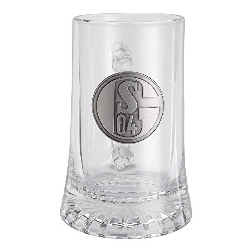 TOMENGBEIAABBCC Schalke 04 S04 Bierkrug Logo Metall - STCK von Tassorm