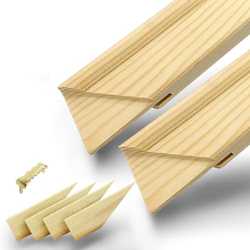 Keilrahmenleiste 2er Pack, 17 x 37 mm Länge wählbar 20-120 cm (50cm) Keilrahmenleiste 2er Pack, 17 x 37 mm Länge wählbar 20-120 cm (50cm) von PDmedia