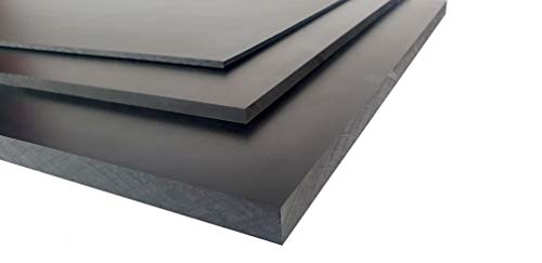 PE-HD Platte Polyethylen 1-30 mm schwarz verschiedene Formate Kunststoffplatten (15,0 mm, 1000 x 495 mm) von PE-HD Platten