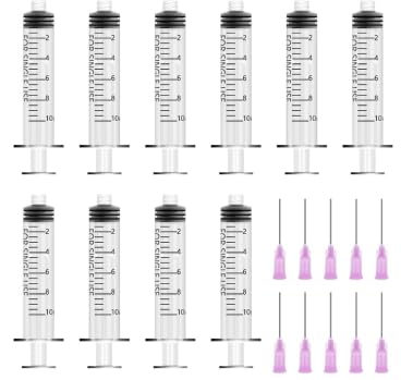 10 Stück 3ml Spritze Set, Plastikspritzen Mit 10 Stumpfer Nadel, Spritzen Mit 10 Kappen, Spritze Für Industriell Laboratorien Öl Tinte Kleber Flssigkeitsmessung PflanzenbewäSserung 10 Stück 3ml Spritze Set, Plastikspritzen Mit 10 Stumpfer Nadel, Spritzen Mit 10 Kappen, Spritze Für Industriell Laboratorien Öl Tinte Kleber Flssigkeitsmessung PflanzenbewäSserung von PEAKTOP