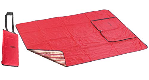 PEARL Strandmatte: 3in1-Multi-Picknickdecke mit Sitzkissen & Zudecke, waschbar, 150x130cm (Schwimmbad Sitz- & Liege Decke, Picknick-Isomatte, wasserdichte Tasche) PEARL Strandmatte: 3in1-Multi-Picknickdecke mit Sitzkissen & Zudecke, waschbar, 150x130cm (Schwimmbad Sitz- & Liege Decke, Picknick-Isomatte, wasserdichte Tasche) von PEARL