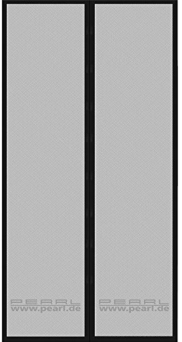 PEARL Fliegengitter Tür: Selbstschließendes Fliegennetz für Türen mit 82-86 cm Innenbreite (Insektenvorhang, Fliegengitter Balkontür Magnet, Insektenschutztür selbstschließend) von PEARL