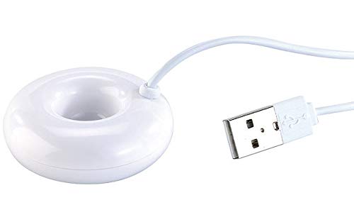 PEARL Mini Nebler: USB-Mini-Luftbefeuchter & Diffuser mit Ultraschall-Vernebler (Ultraschall Nebel, USB Nebler, Zerstäuber Wasservernebler) von PEARL