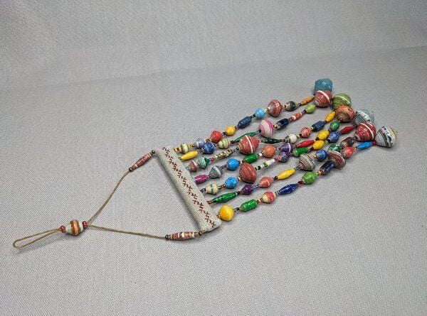 PEARLS OF AFRICA Wand-Fenster-Dekoration aus bunten Papierperlen BUNTO PEARLS OF AFRICA Wand-Fenster-Dekoration aus bunten Papierperlen BUNTO von PEARLS OF AFRICA
