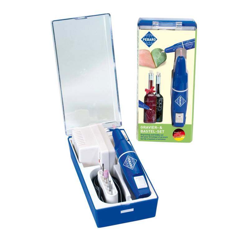 Pebaro Gravier- & Bastel Set in Schatulle Zum Gravieren Verschiedenster Materialien von PEBARO