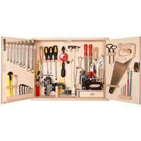 Großer Profi-Werkzeugschrank, 43-teilig von PEBARO