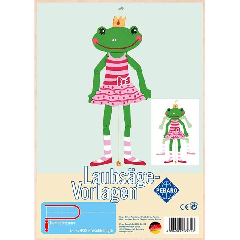 Pebaro Laubsägevorlage Froschkönigin von PEBARO