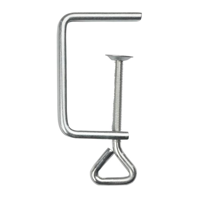 Pebaro Laubsägezwinge 65 mm Spannweite Flachstahl 13 x 5 mm Vernickelt von PEBARO