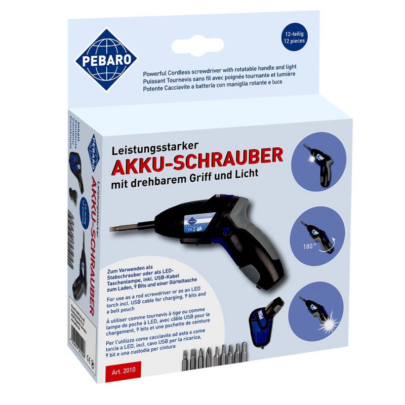 Pebaro Leistungsstarker Akkuschrauber von PEBARO