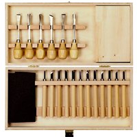 Schnitz-Set in Holzbox von PEBARO