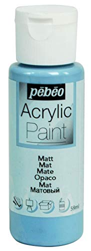 PEBEO Acryl, 59 ml, Mattgrau, grau/blau, 59 von PEBEO