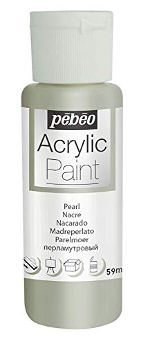 PEBEO Acryl, 59 ml, perlweiß, White Pearl, (Pack of 1) von PEBEO