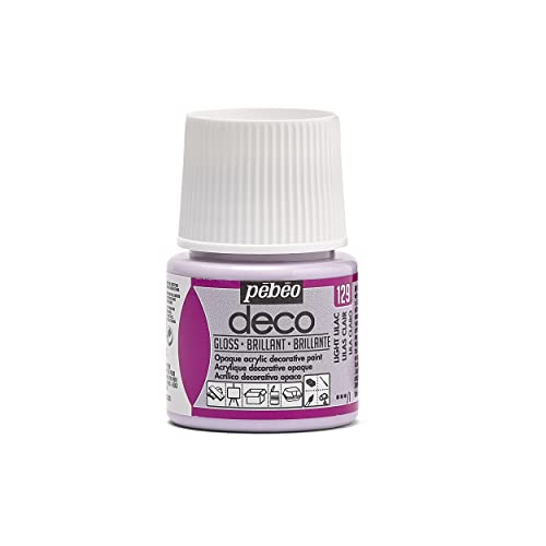 Pebeo Deco Helle Farbe, Licht lila, 45 ml von Pebeo