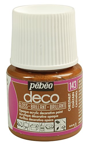 PEBEO Deco Hellen Farbe, Kastanien, 45 ml von PEBEO