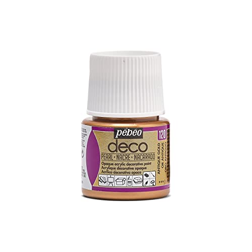 Pebeo Deco Pearl, Gold antik, 45 ml Pebeo Deco Pearl, Gold antik, 45 ml von PEBEO